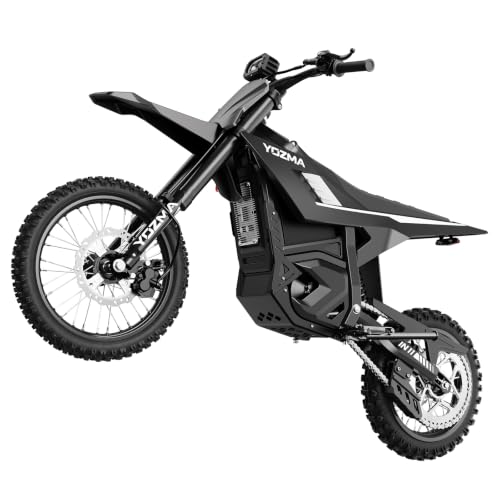 IN11 Black Color Electric Dirt Bike 2600W – 40 MPH Off-Road Performance