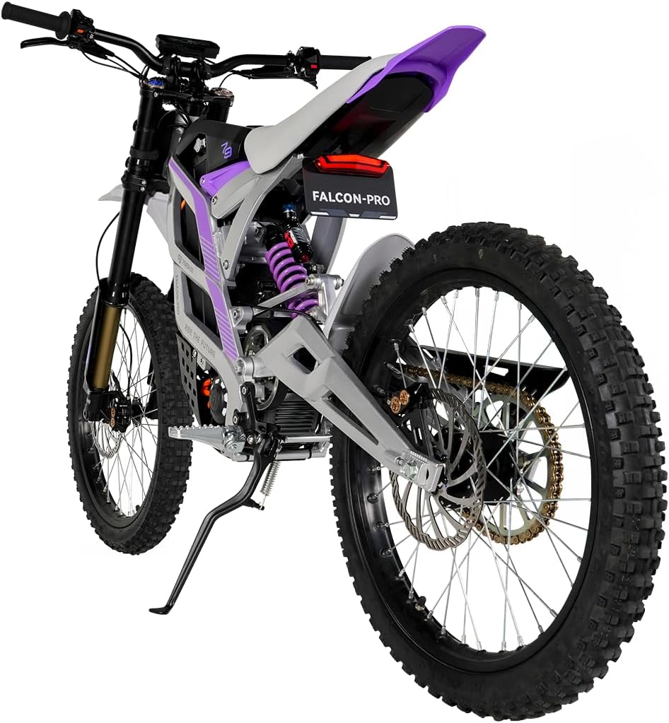 Electric Dirt Bike For Adults 72V 35Ah – Off-Road Falcon Pro