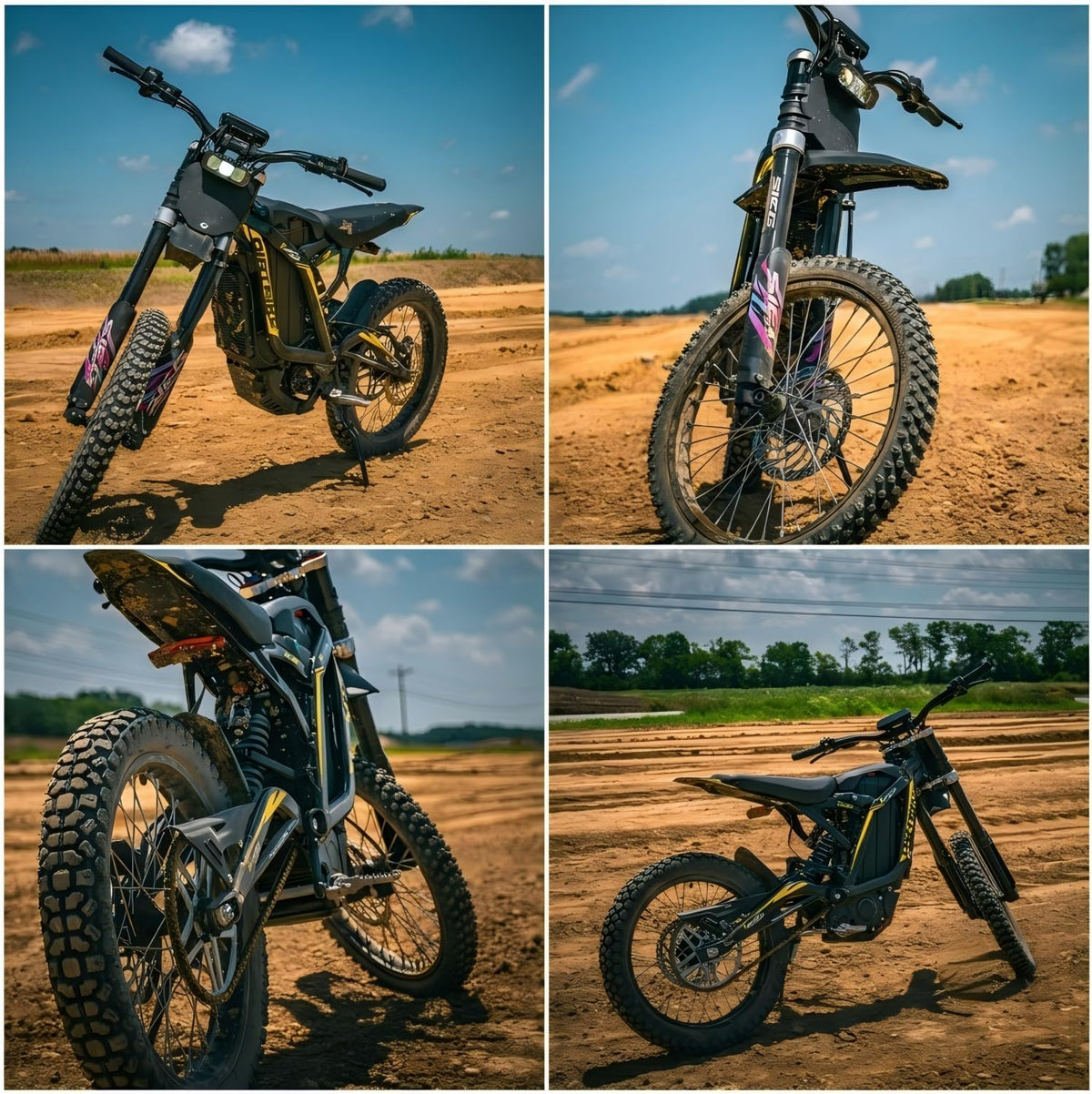 Electric Dirt Bike for Adults – 16kW Mid-Drive Power