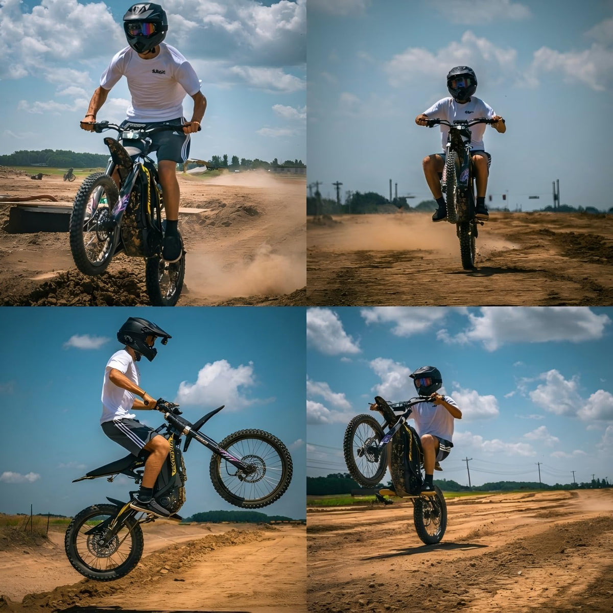 Electric Dirt Bike for Adults – 16kW Mid-Drive Power