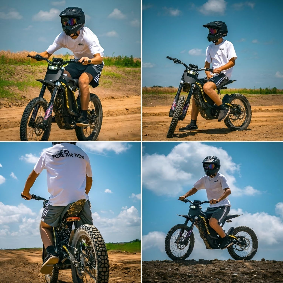 Electric Dirt Bike for Adults – 16kW Mid-Drive Power